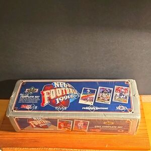 RARE 1991 NFL UPPER DECK PREMIER EDITION FOOTBALL CARDS COMPLETE SET SEALED